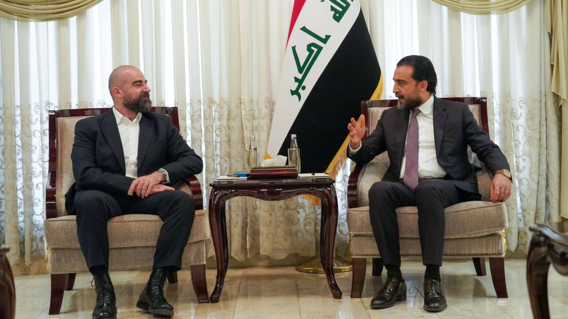 الرئيس بافل يلتقي رئيس مجلس النواب العراقي 